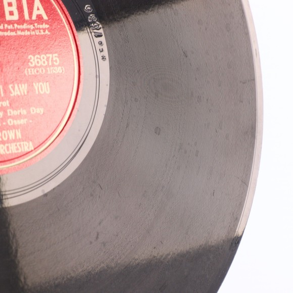 Les Brown - Last Time I Saw You / Aren't You Glad 1945 10" 78 rpm Record 36875 - Picture 10 of 16